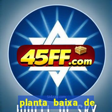 planta baixa de campo de futebol society